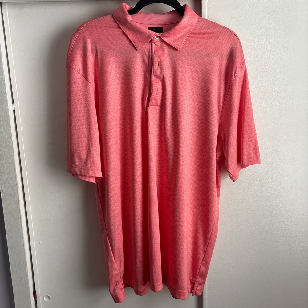 Greg Norman Collection Coral Polo Shirt